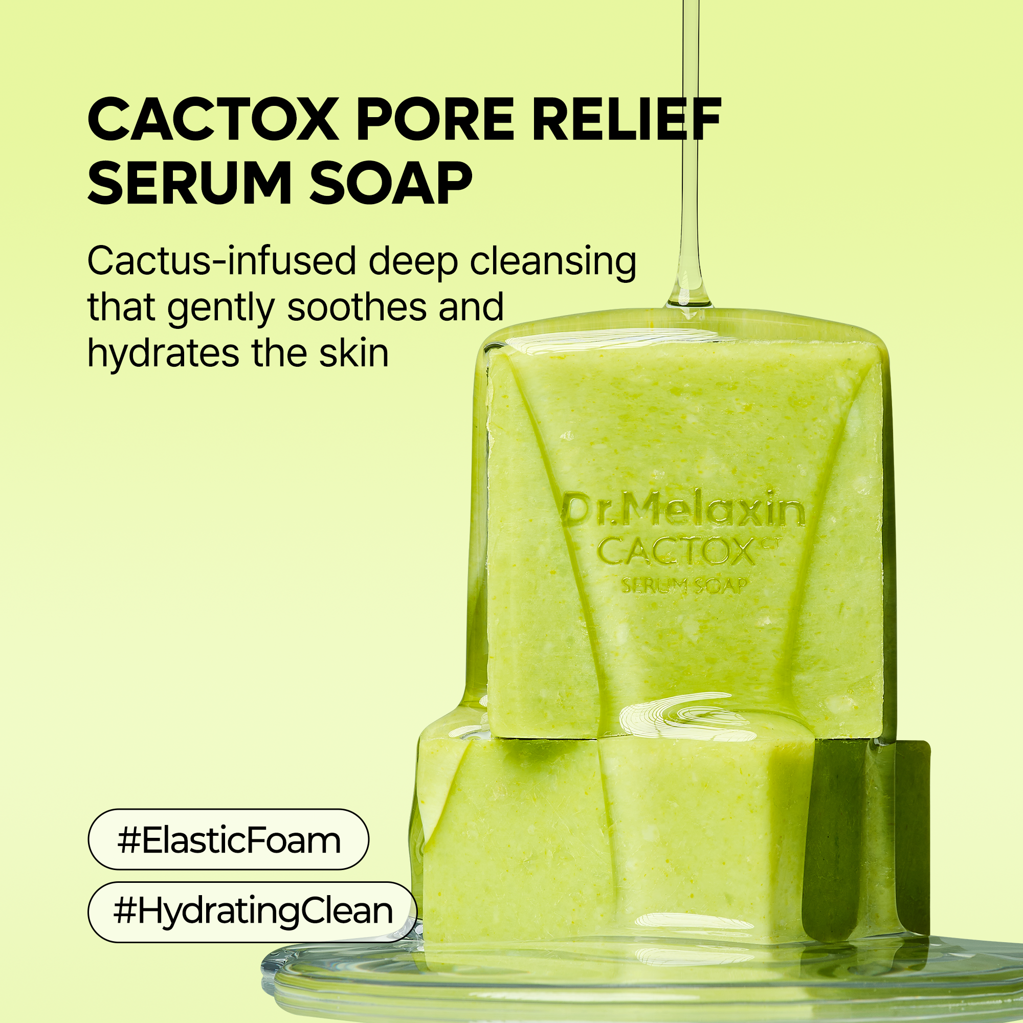 Cactox Pore Relief Serum Soap