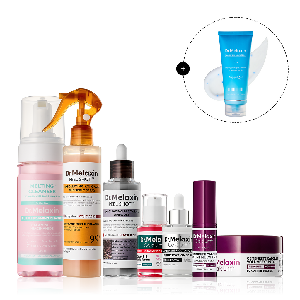 [Dr.Melaxin Exclusive] Radiant Blowout Routine Set — Body Glow Edition